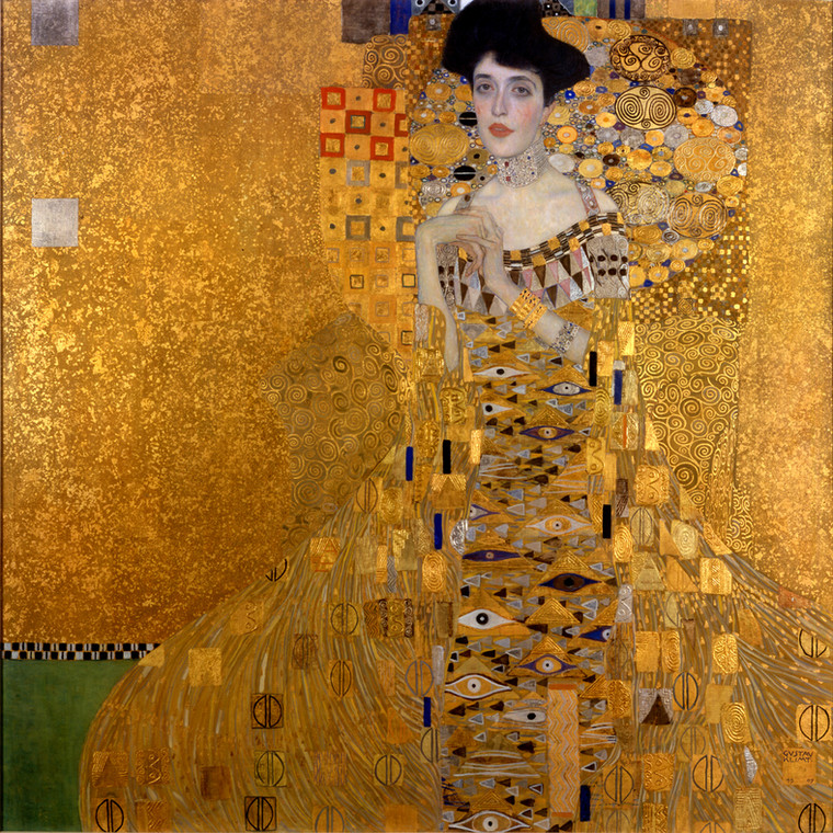 "Portret Adele Bloch-Bauer" Gustava Klimta
