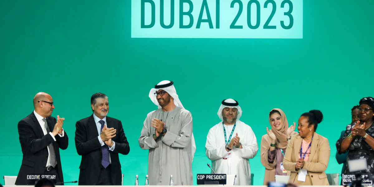 Szczyt klimatyczny COP28 w Dubaju.