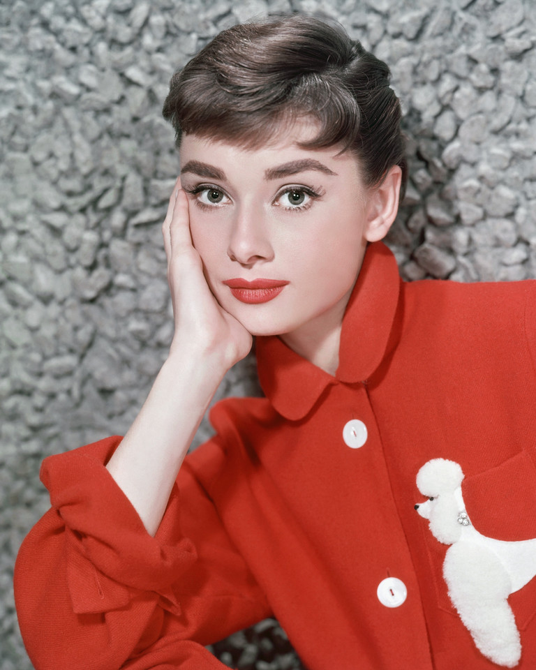 Audrey Hepburn ok. 1957 r.
