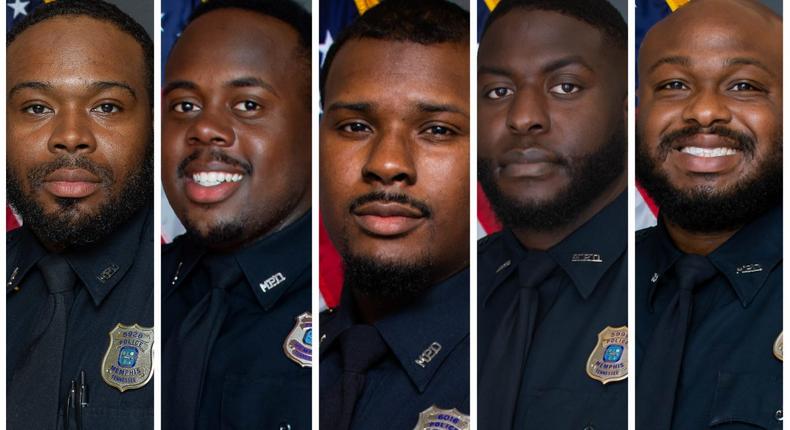 Memphis police officers Demetrius Haley, Tadarrius Bean, Justin Smith, Emmitt Martin., and Desmond Mills Jr. are now facing murder charges.Memphis Police Department