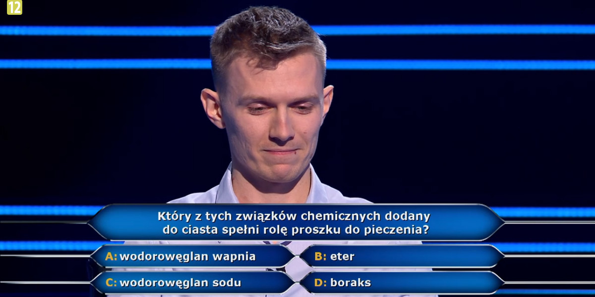 Rafał Skrzypiec zagrał o 10 tysięcy w "Milionerach"