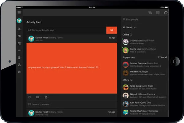 Xbox na iPada