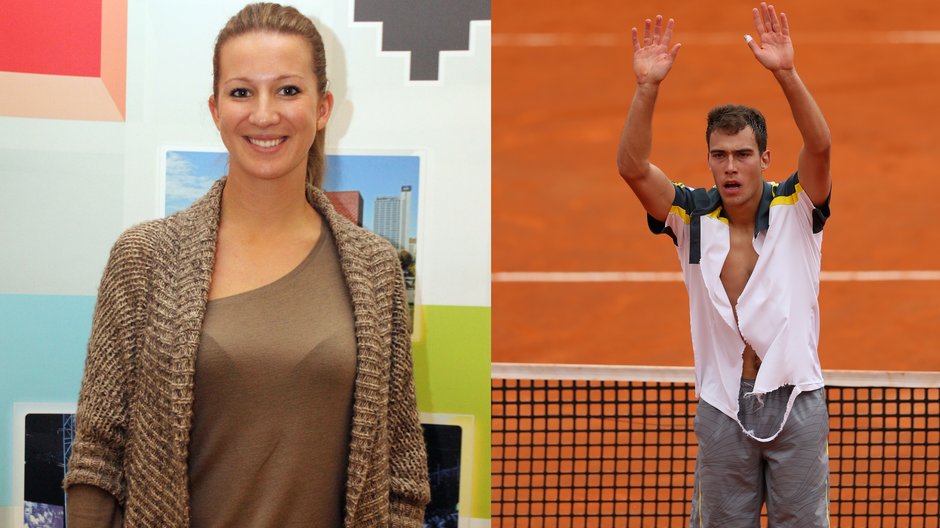 Marta Domachowska i Jerzy Janowicz