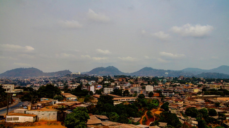 Obrzeża Jaunde, stolicy Kamerunu