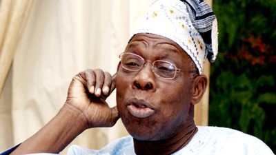 Former Nigeria president, Olusegun Obasanjo.