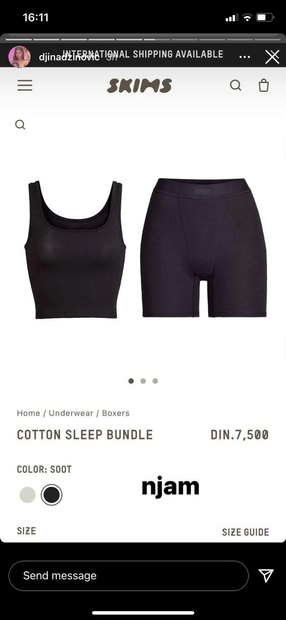 Đina Džinović, krpice Kim Kardašijan