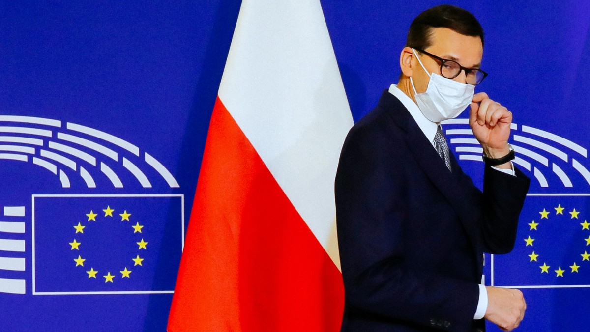 Premier Mateusz Morawiecki na debacie ws. orzeczenia polskiego TK w Parlamencie Europejskim