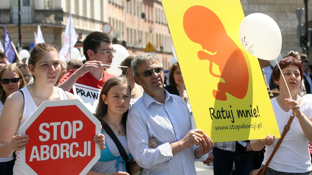 aborcja protest przeciwko