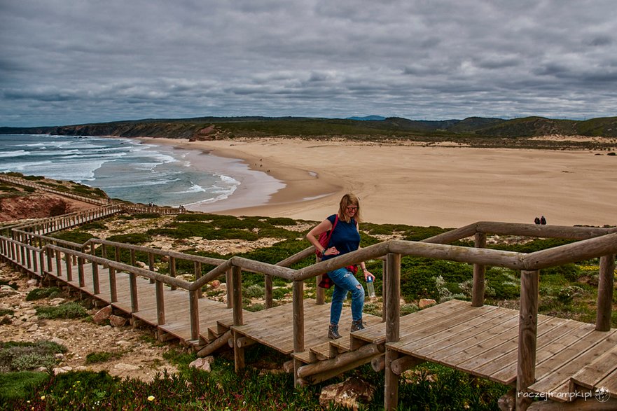 Carrapateira, Algarve, Portugalia. fot. Raczejtrampki