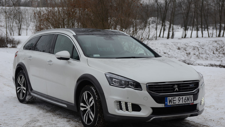 Peugeot 508 RXH brak konsekwencji test, dane