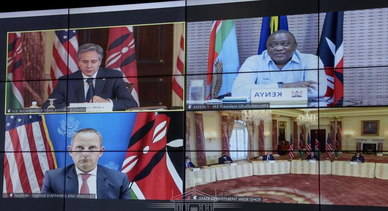 Details of Uhuru’s meeting with U.S Secretary of State Anthony Blinken