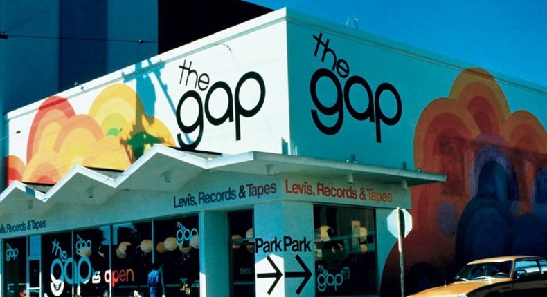 Gap circa 1969