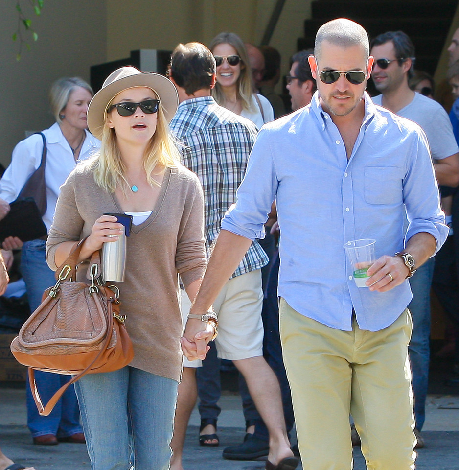 Reese Witherspoon i jej mąż Jim Toth / fot. Agencja Forum