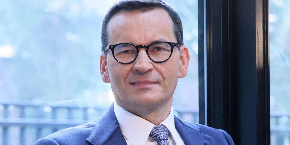 Premier Mateusz Morawiecki.