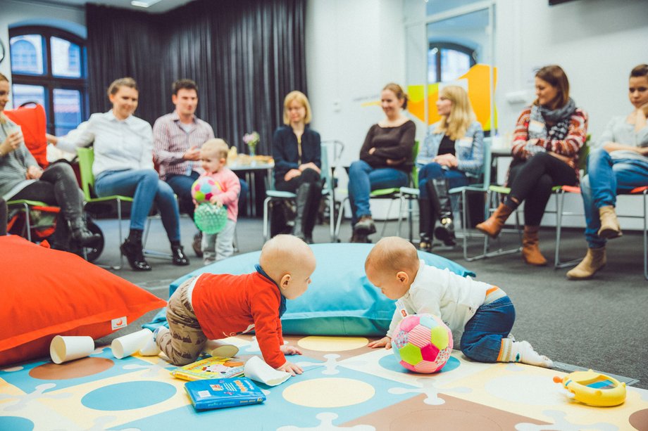 Na terenie Campusu odbywają się m.in. warsztaty dla przedsiębiorczych rodziców