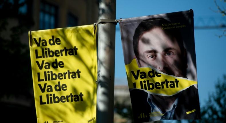 Oriol Junqueras, the jailed leader of the ERC party, won a seat in Spanish parliament in general elections