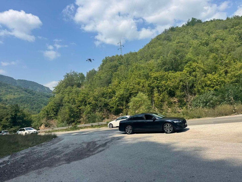 Snimanje dronom kod Prijepolja