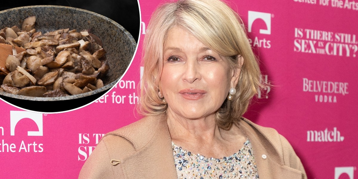 Martha Stewart ma patent na pyszne duszone grzyby.