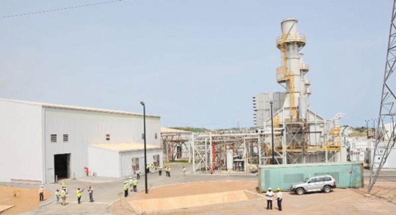 Part of the thermal plant