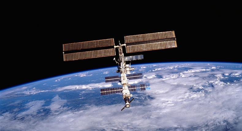 The International Space Station.