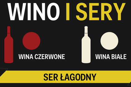 Jak łączyć sery z winami [INFOGRAFIKA]