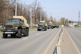 Kanał Biełaruskij Hajun: Rosyjskie Iskandery i wyrzutnie Grad znalazły się 40 km od granic Ukrainy