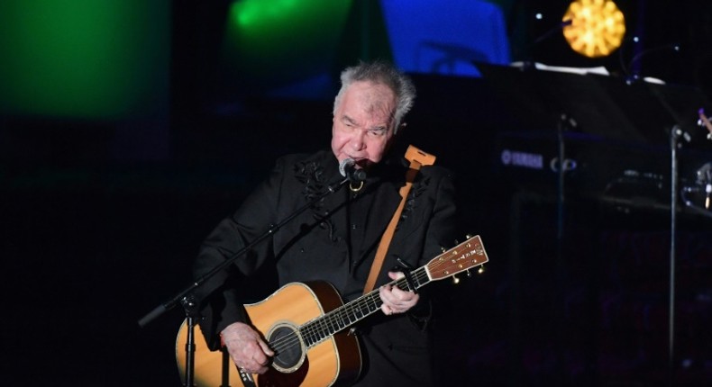 John Prine performs onstage during the 2019 Songwriters Hall Of Fame Gala, where he was among those inducted