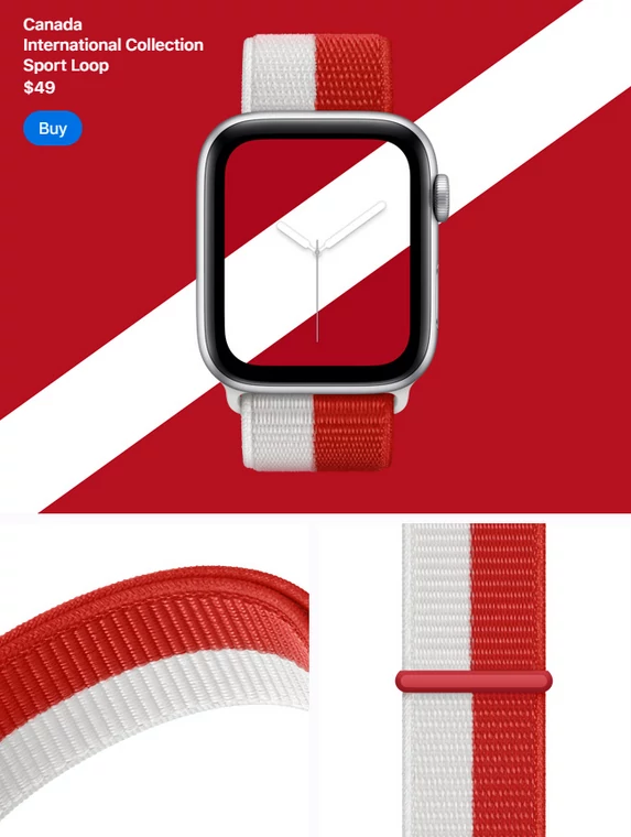 Apple Watch International Collection - Kanada