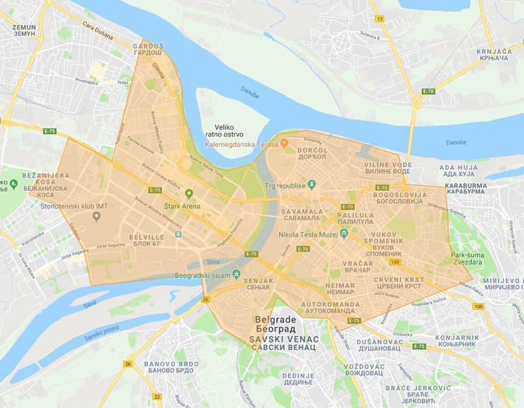 Beograd postaje sve veći Glovo-grad - Naslovi.net.