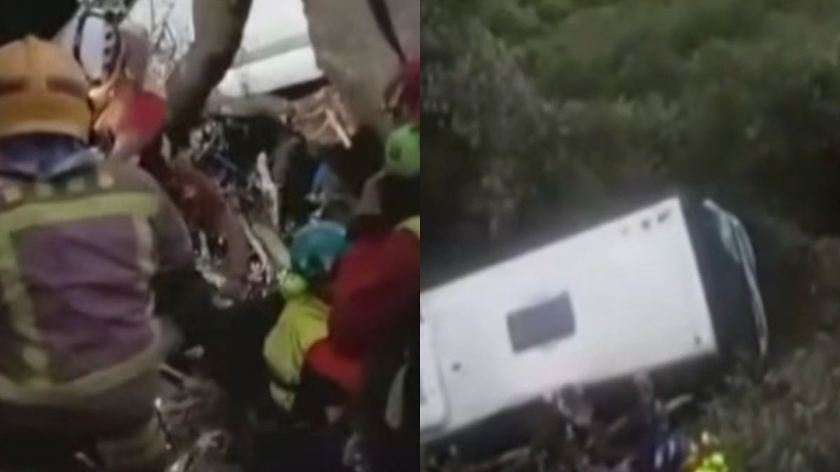 Un autocar s-a prăbușit 20 de metri într-o prăpastie, în Spania, iar peste 80 de oameni au fost răniți. La fața locului au intervenit 23 de ambulanțe și două elicoptere