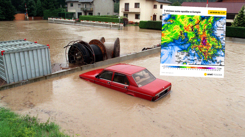 Śródziemnomorski cyklon zdestabilizuje pogodę w Europie. Polska znajdzie się w epicentrum załamania (screen: meteologix.com)