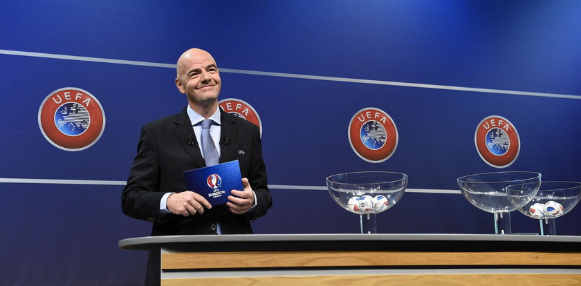 „Łysy z UEFA" startuje na prezydenta FIFA