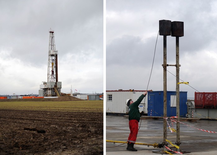 PGNiG zakłada, że nowe złoże gazu ziemnego pozwoli na utrzymanie stabilnych dostaw gazu dla rejonu Koszalina i Kołobrzegu, który zaopatrywany jest w gaz ziemny właśnie z okolicznych złóż. 'Odkrycie złoża pozwala z optymizmem myśleć o zwiększeniu wydobycia na obszarze Pomorza Środkowego. W tym celu spółka planuje wykonanie nowych badań sejsmicznych 3D' - czytamy dalej.<br><br>fot. (mb/mr) PAP/Marcin Bielecki