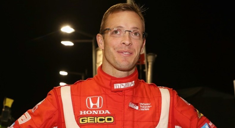 Sebastien Bourdais of France, driver of the #18 Dale Coyne Racing Honda, is on the grid before qualifying for the Desert Diamond West Valley Phoenix Grand Prix at Phoenix International Raceway in Avondale, Arizona April 28, 2017