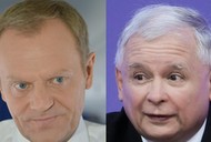 Donald Tusk i Jarosław Kaczyński