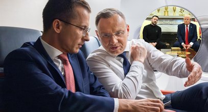 Duda komentuje kłótnię Zełenskiego z Trumpem. Ma apel do jednego z nich