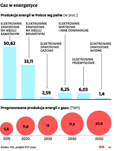 Gaz w energetyce