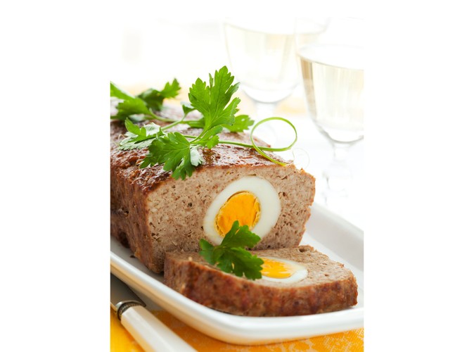 Pasztet nadziewany jajkiem