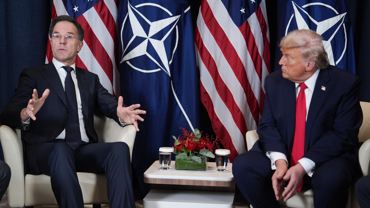 Mark Rute i Donald Tramp