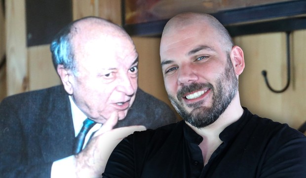 Žika Milenković i unuk