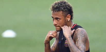 Wściekły Neymar pobił się z kolegą. FILM