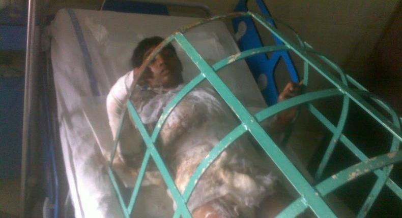 15-yr-old Pakistani Christian boy, Nouman Masih before he died