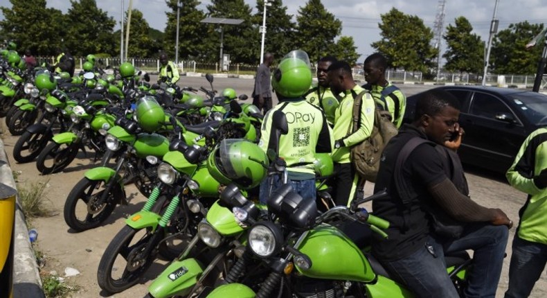 ORide bikes in Lagos