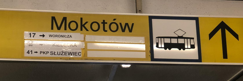 Tablice w metrze wprowadzają w błąd