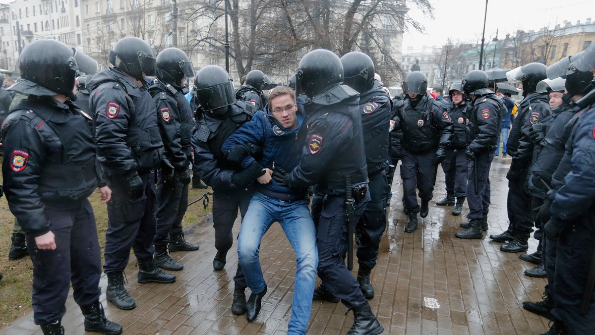 RUSSIA OPPOSITION RALLY (Opposition rally in St. Petersburg)