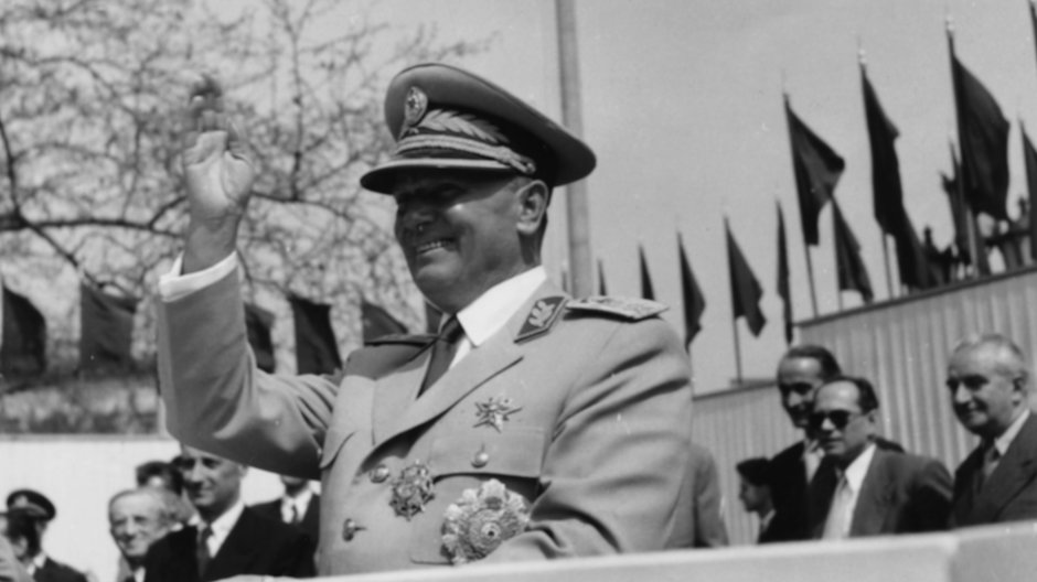 Prezydent Jugosławii Josip Broz Tito