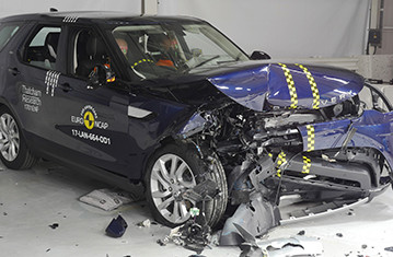 Testy zderzeniowe Euro NCAP – Land Rover Discovery