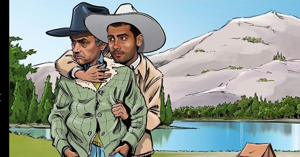 Co za kalendarz! Mourinho i Guardiola gejami. Mancini nago ...