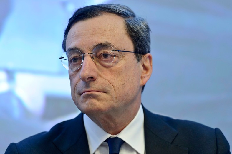 Mario Draghi, szef Banku Centralnego Włoch, fot. Jock Fistick/Bloomberg