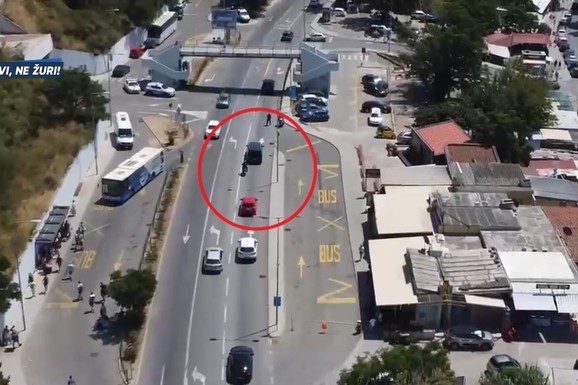 DRON "LOVI" NA CRNOGORSKOM PRIMORJU! Policija digla letelice iznad Bara, pa nahvatala bahate vozače: Jedan je bio mrtav pijan
